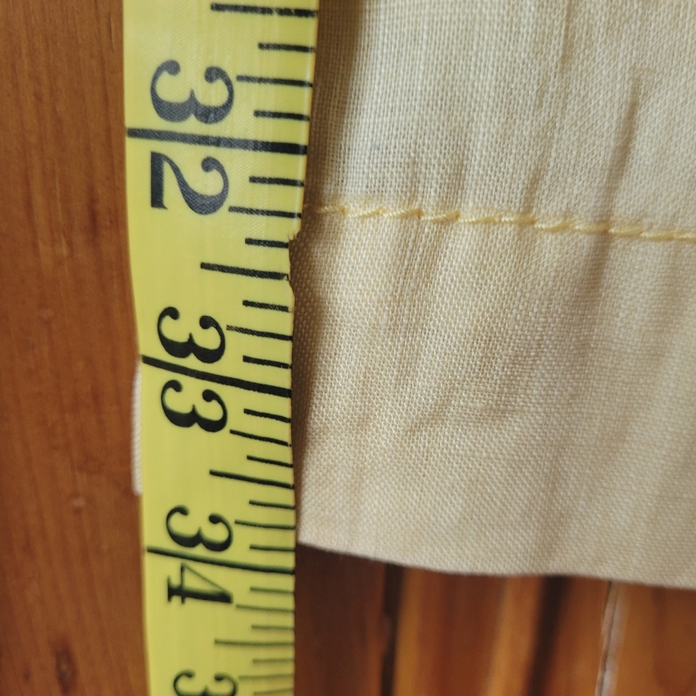 Y2K Killah Deadstock Low Rise Cotton Pants Yellow 28 - Picture 14 of 15